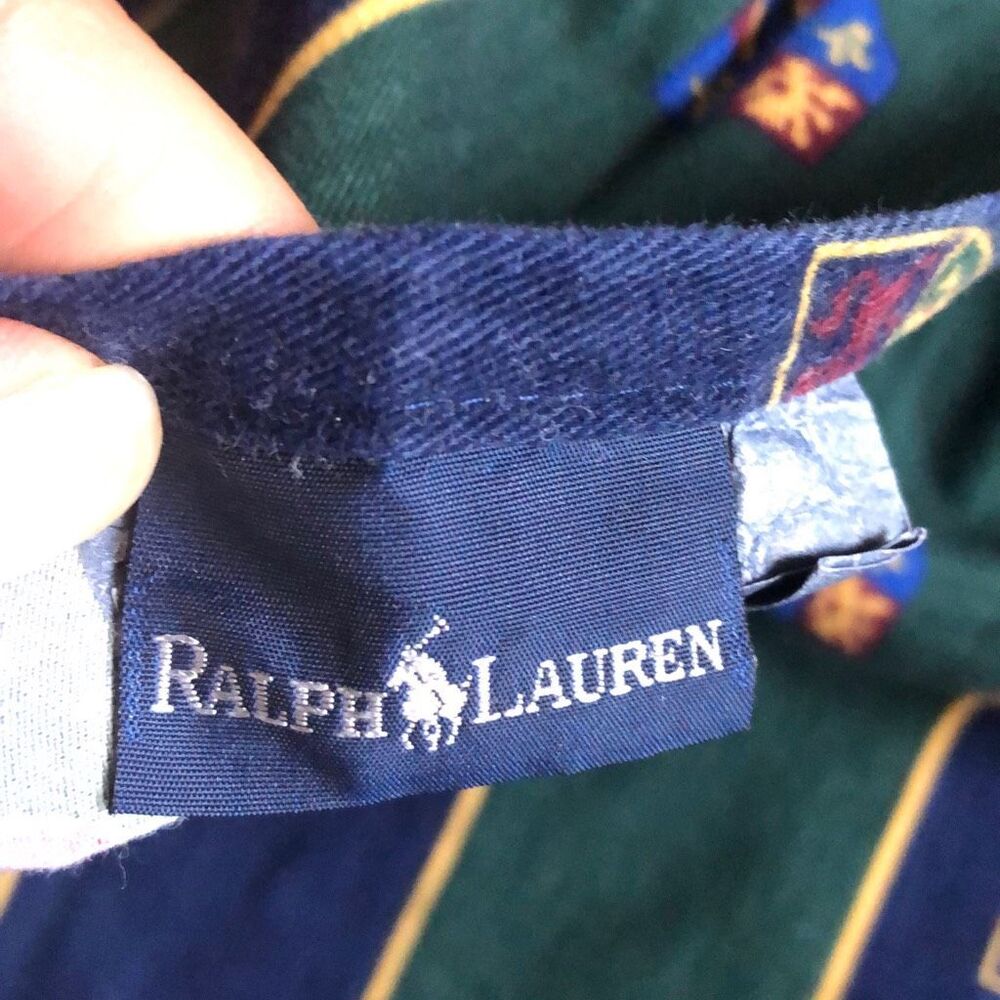 Ralph Lauren Green and Blue Pillow Cover - Picture 4 of 4